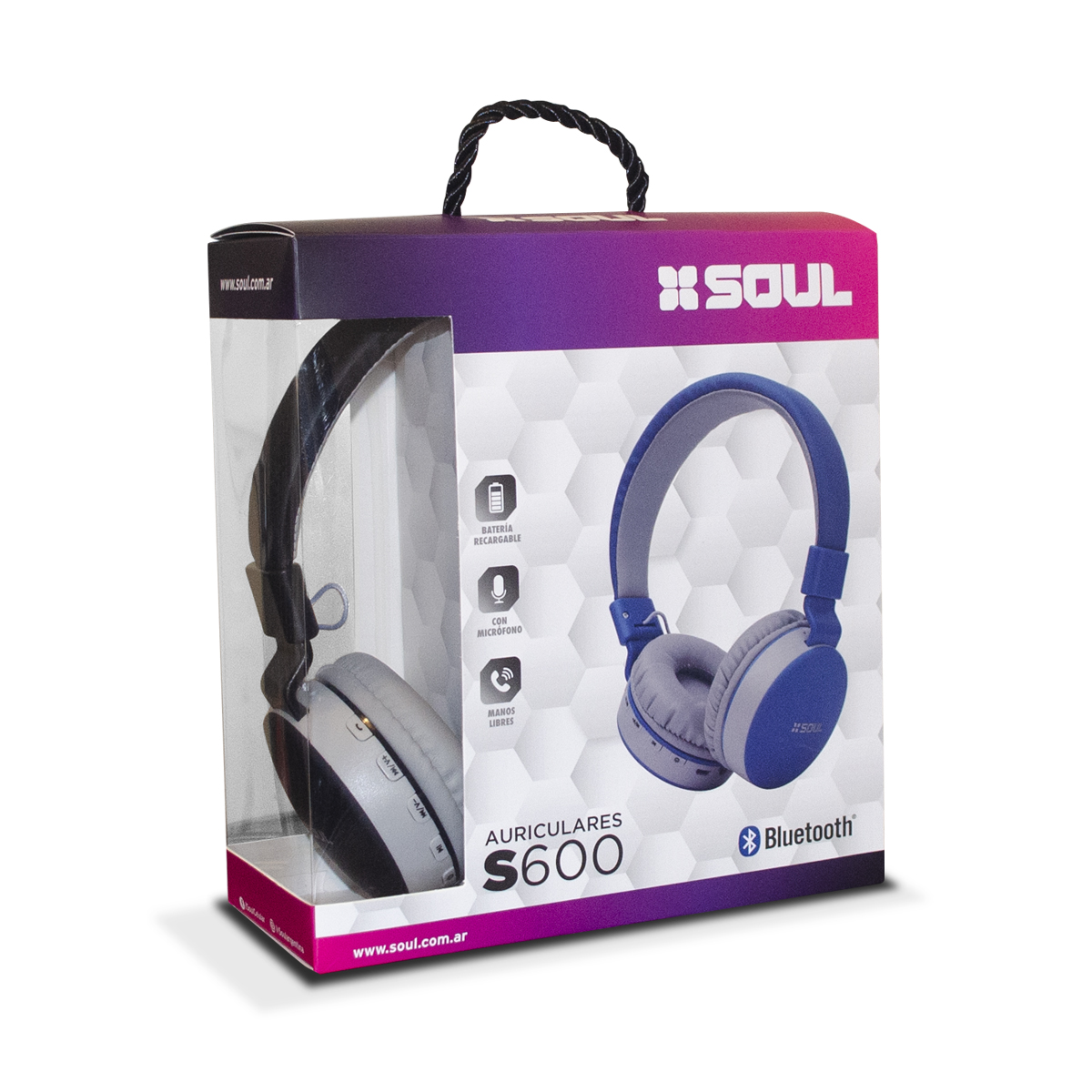 Auriculares Bluetooth Soul Sport B100 Manos Libres Magnetic