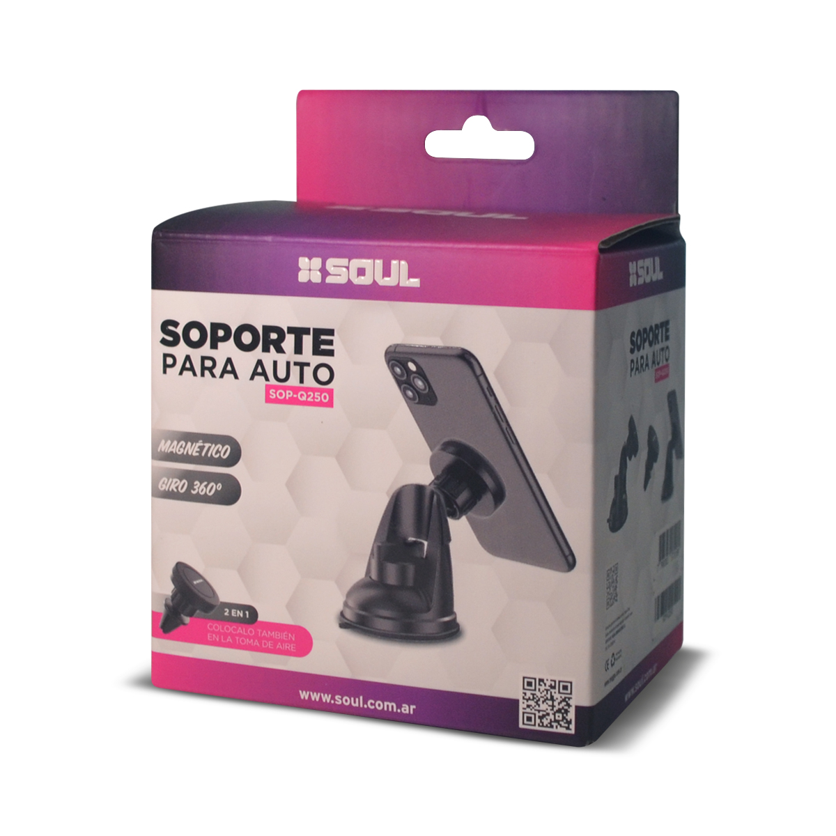 Soporte para Auto Q250