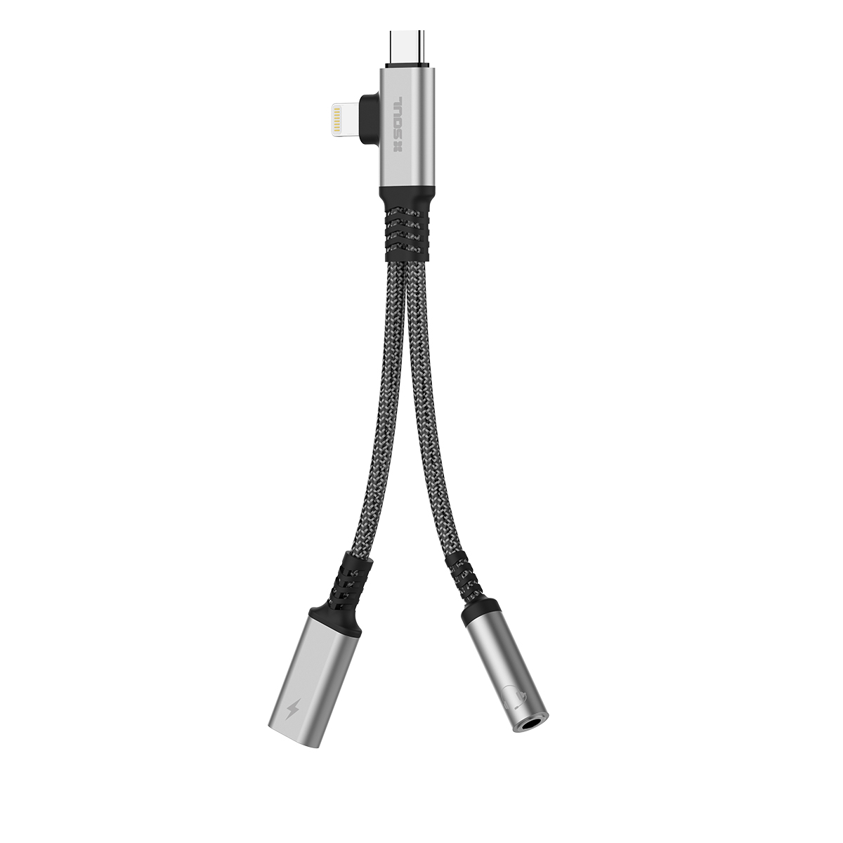Adaptador C-IPH / Audio+Carga