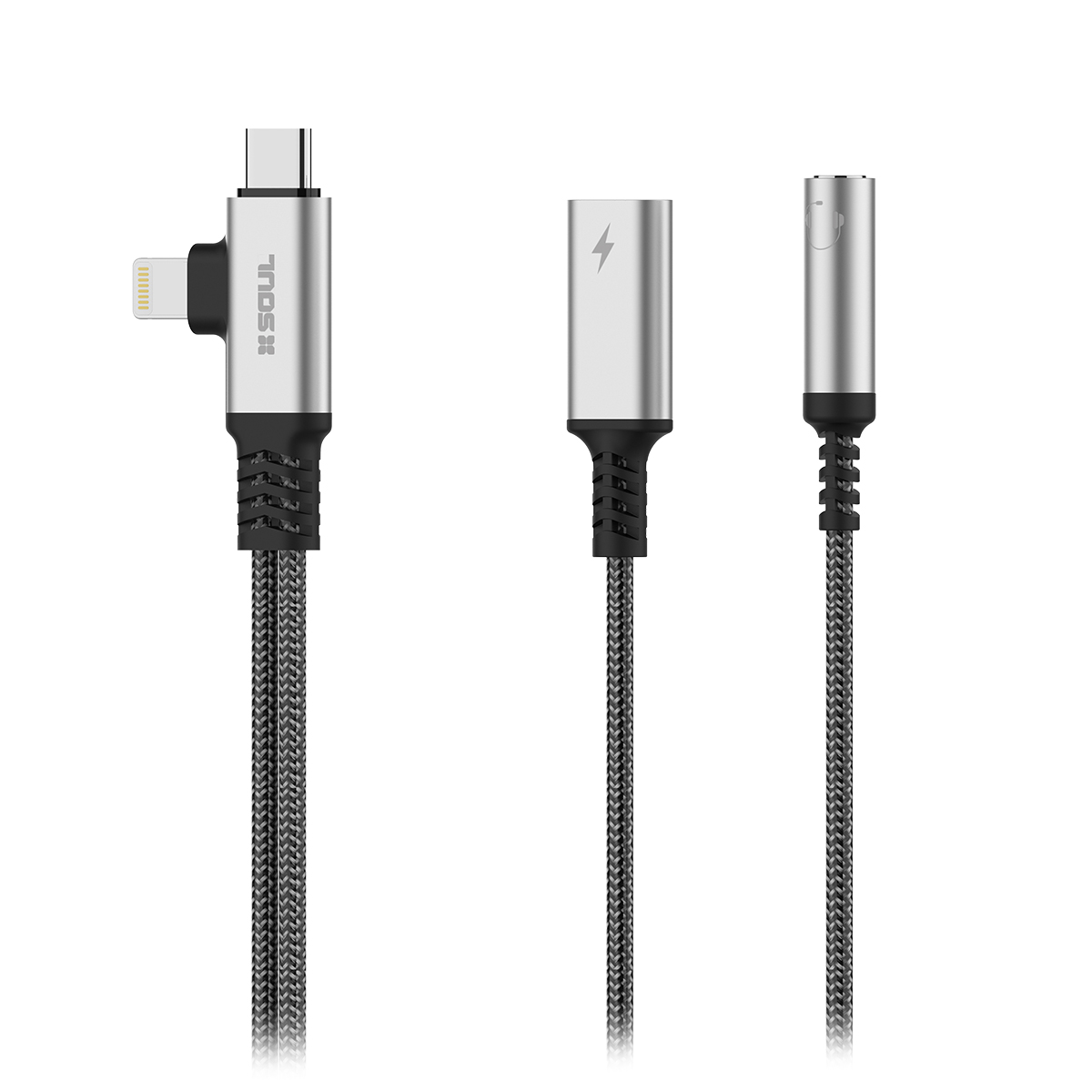 Adaptador C-IPH / Audio+Carga