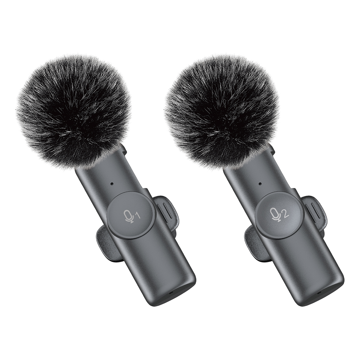 Micrófono Corbatero Furry Dual (Receptor C)