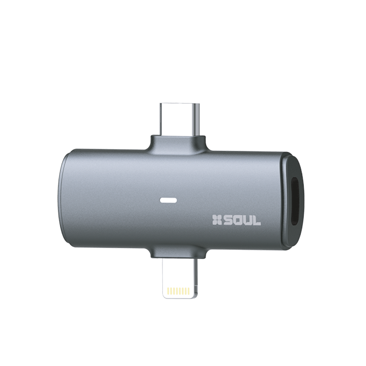 Micrófono Corbatero Furry Dual (Receptor Doble - C+IPH)