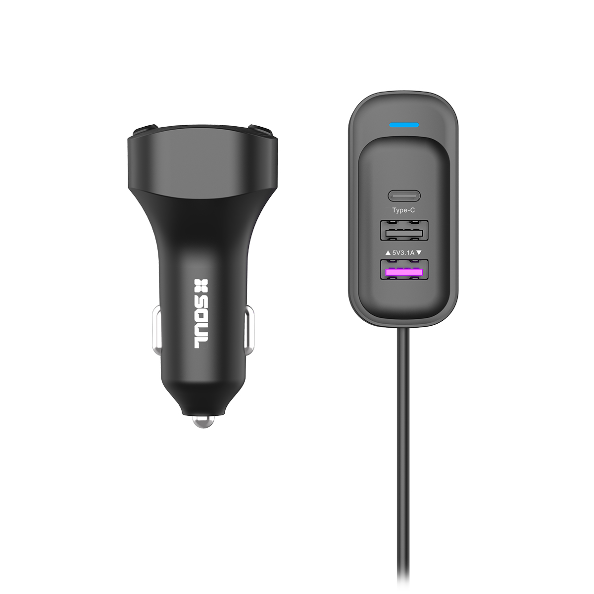 Cargador & Reproductor de Música para Auto FM 150