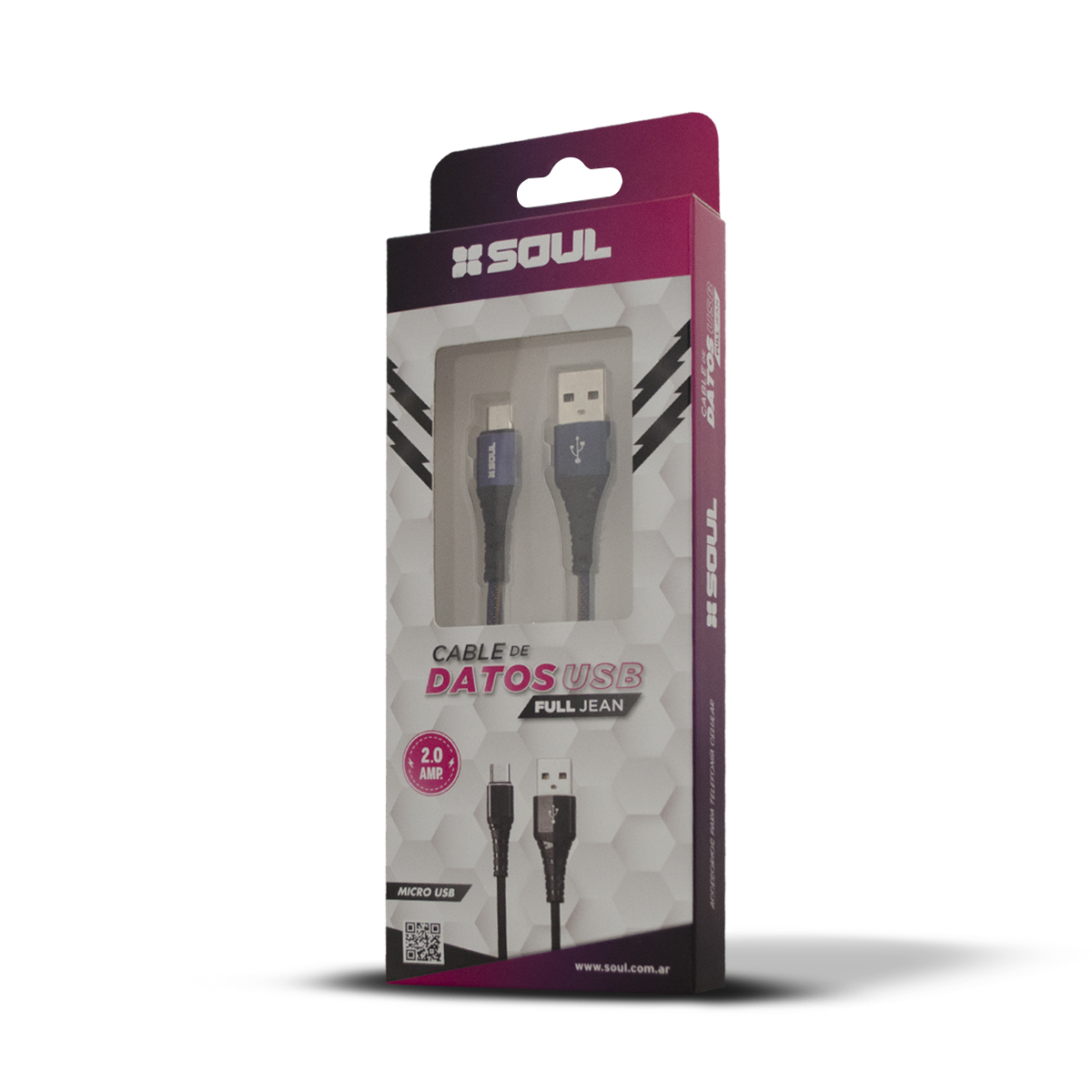 Cable de datos USB Full Jean