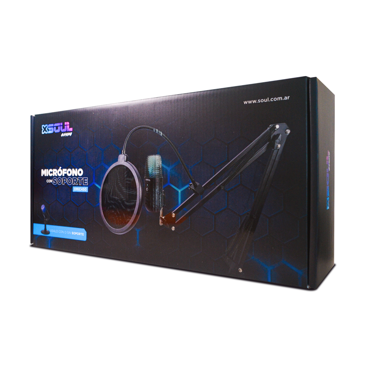 Micrófono con Soporte XMIC 450