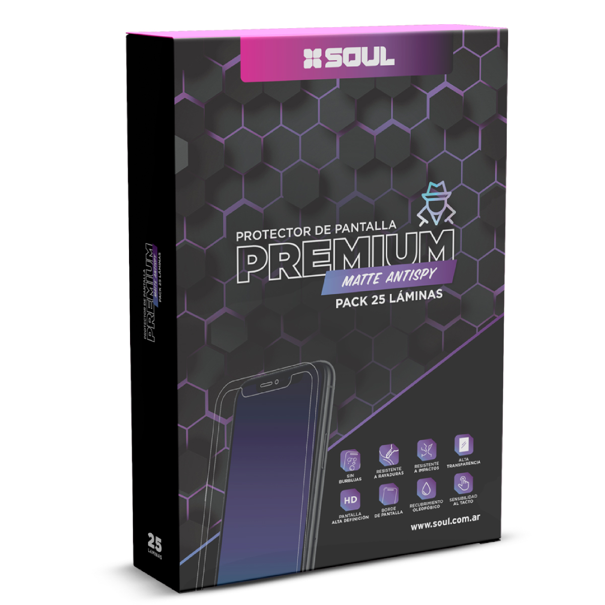 Protector de Pantalla Matte AntiSpy