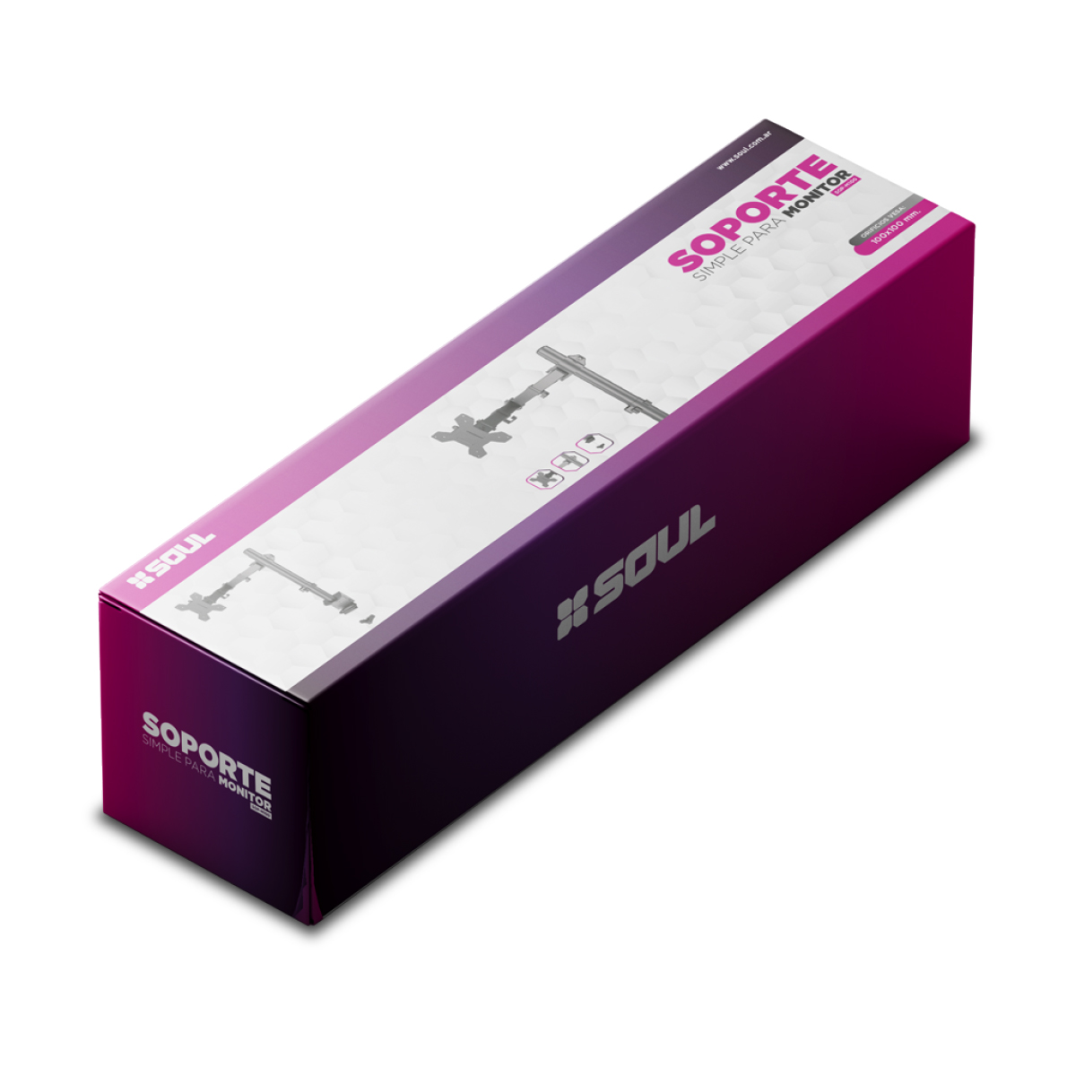 Soporte Simple Monitor SOP-M100