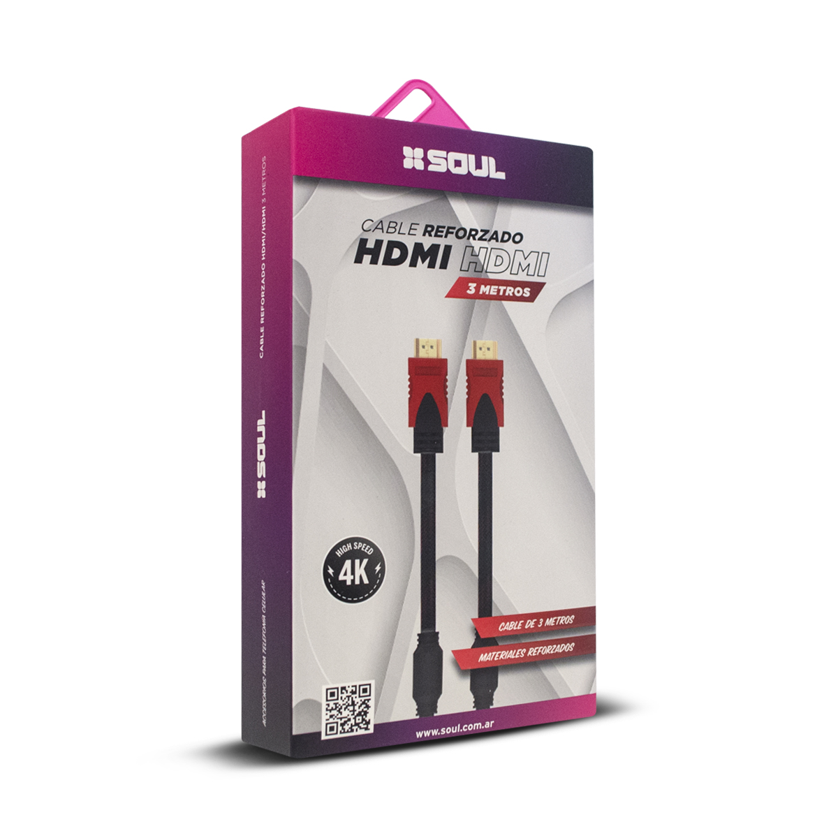 Cable Reforzado HDMI (1,5 & 3 Metros)