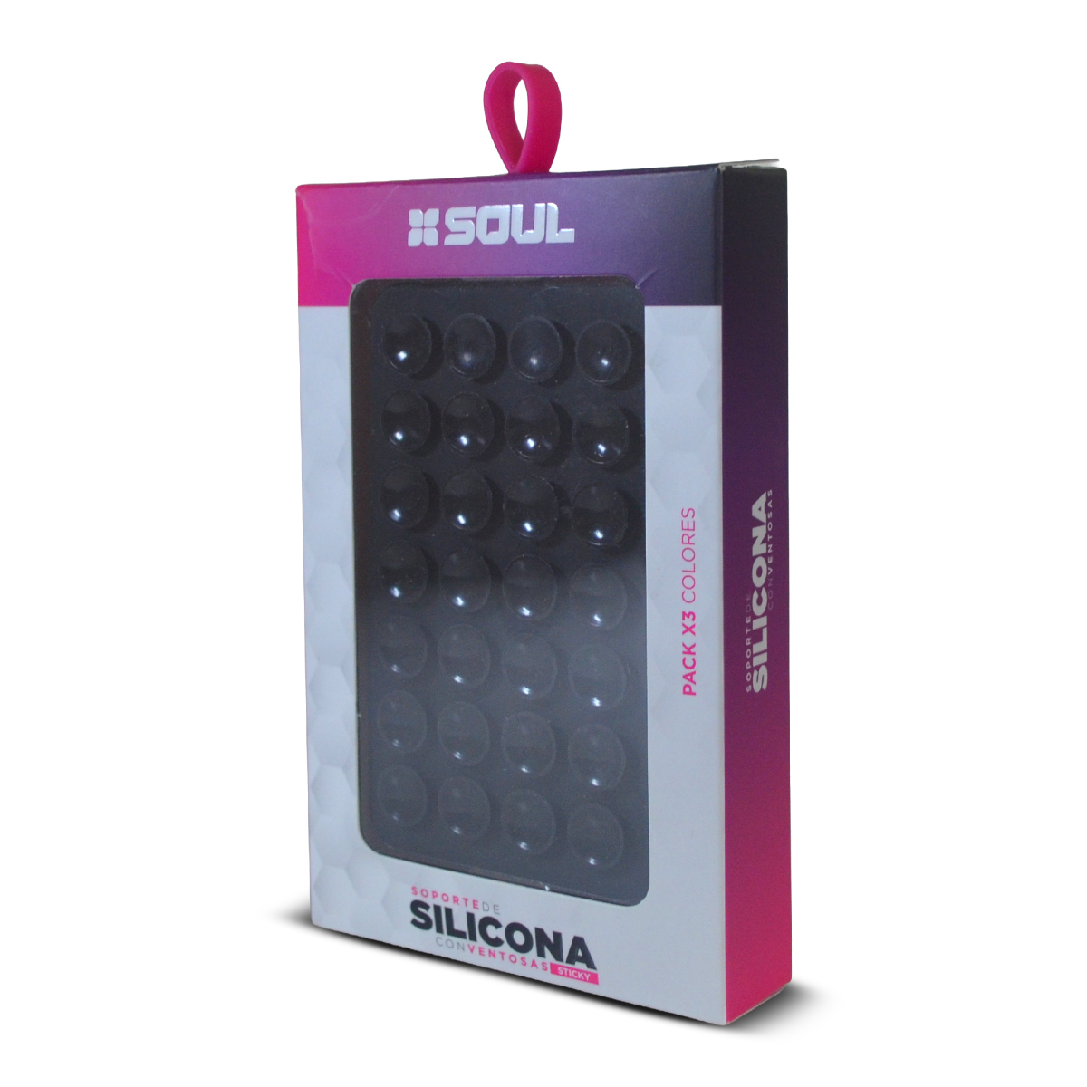 Soporte Sticky de Silicona con Ventosas