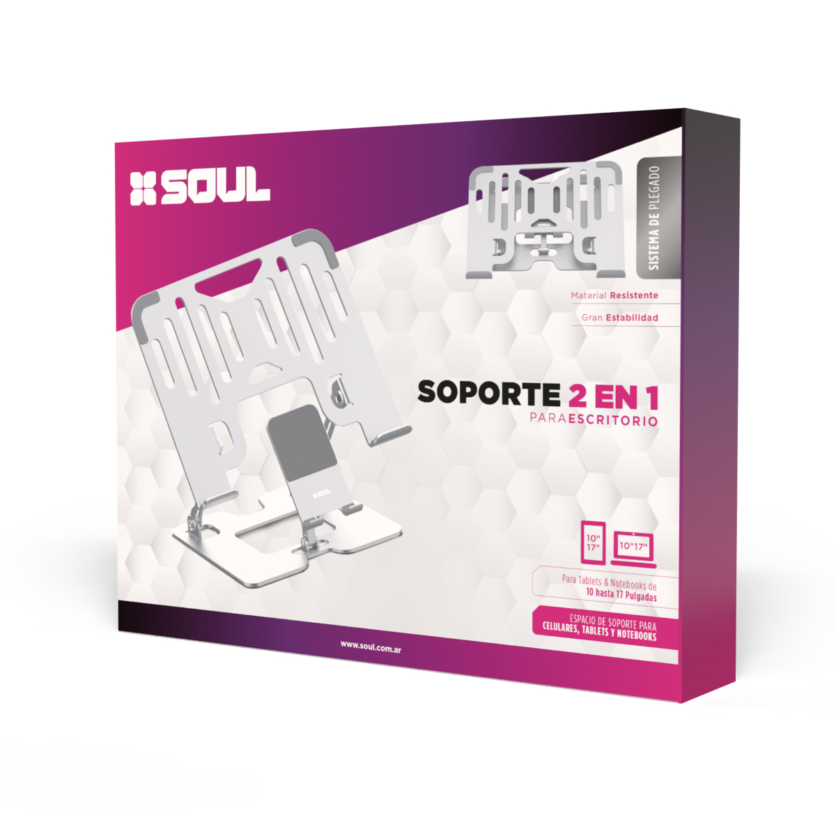 Soporte 2 en 1 Escritorio