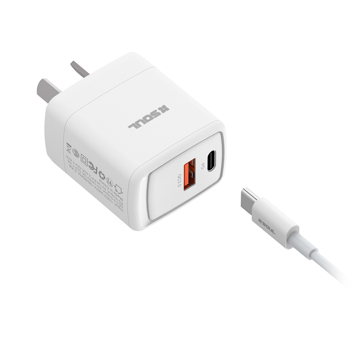 Cargador USB+C (Con Cable)