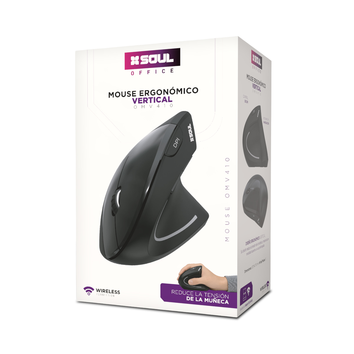 Mouse Ergonómico Vertical OMV410