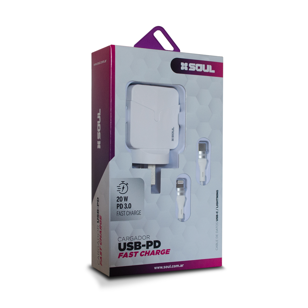 Cargador USB-PD Fast Charge