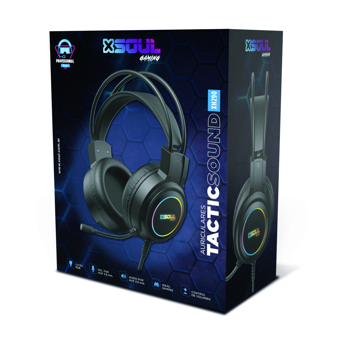 Auriculares Tactic Sound XH 290