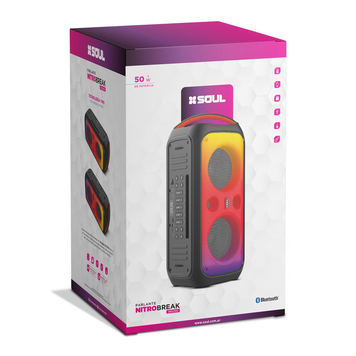 Parlante Nitro Break XM2700