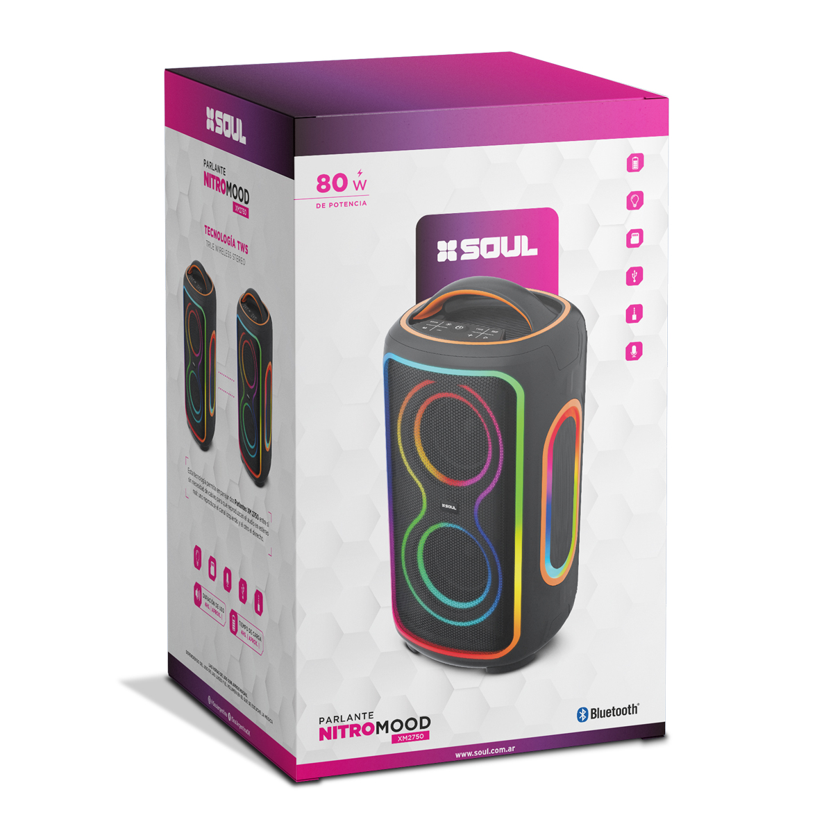 Parlante Nitro Mood XM 2750