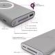 Power Bank Qi 10.000mAh